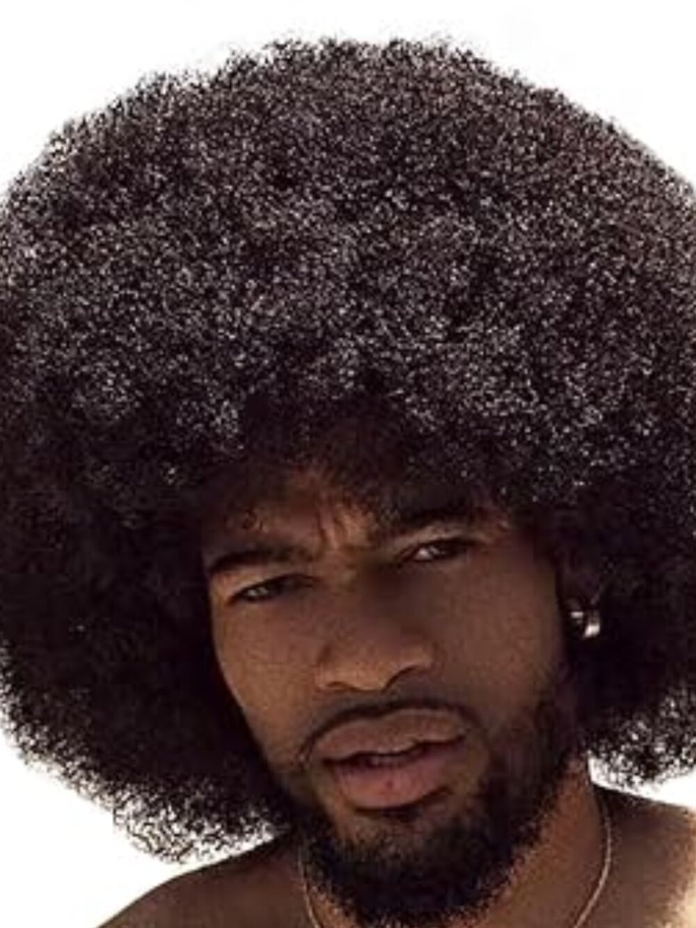 Afro Wig Men 70s 80s Black Hair Wig Fluffy Large Afro Wigs for Black Men Hallowe